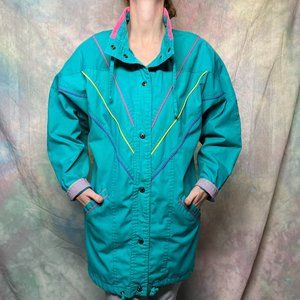 Vintage 90s 80s New York Girl Jacket Spring Jacket Coat